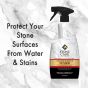 Protect your stone from stains and water