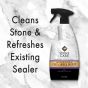 Cleans stone & refreshes existing sealer