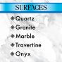 Use on quartz or granite